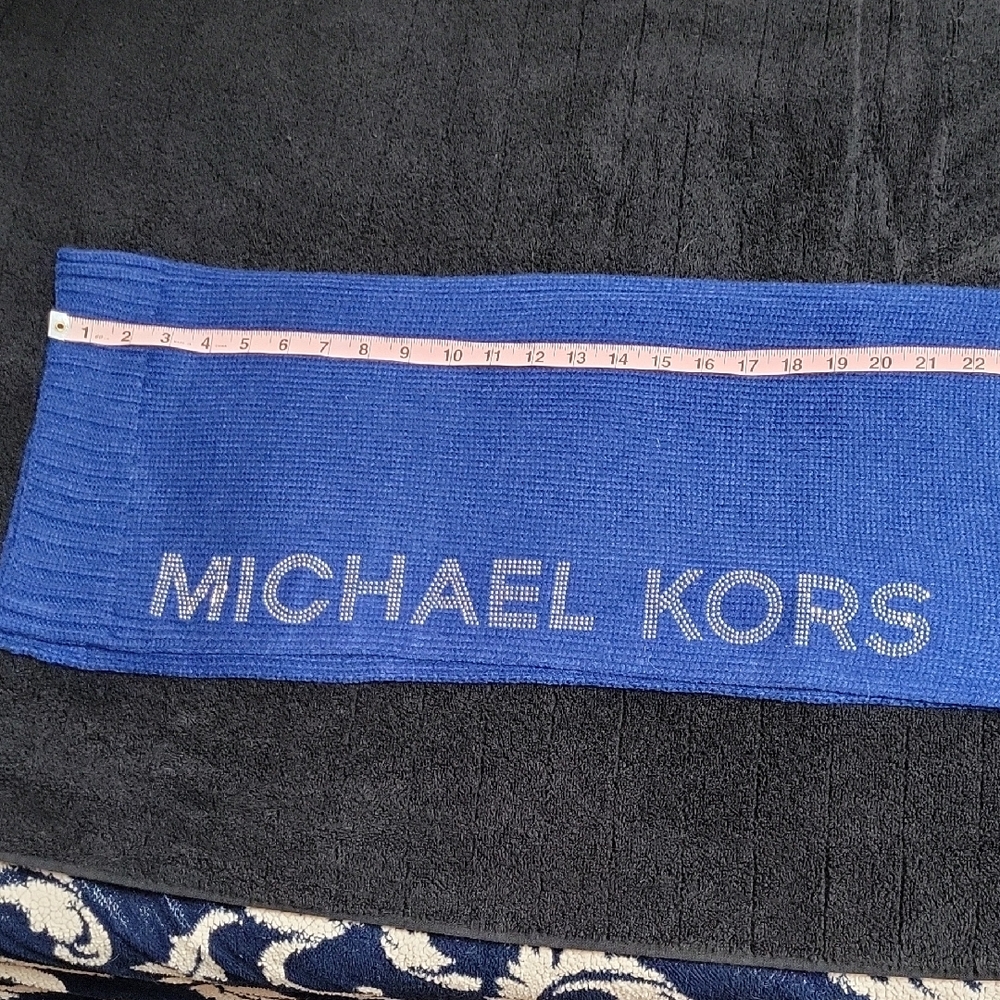 Michael Kors Blue Scarf